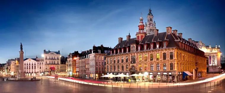 Vue de Lille, ville du centre de formation Doulam