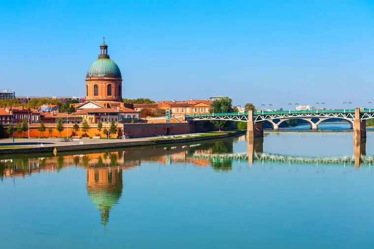 Vue de Toulouse, ville du centre de formation Doulam